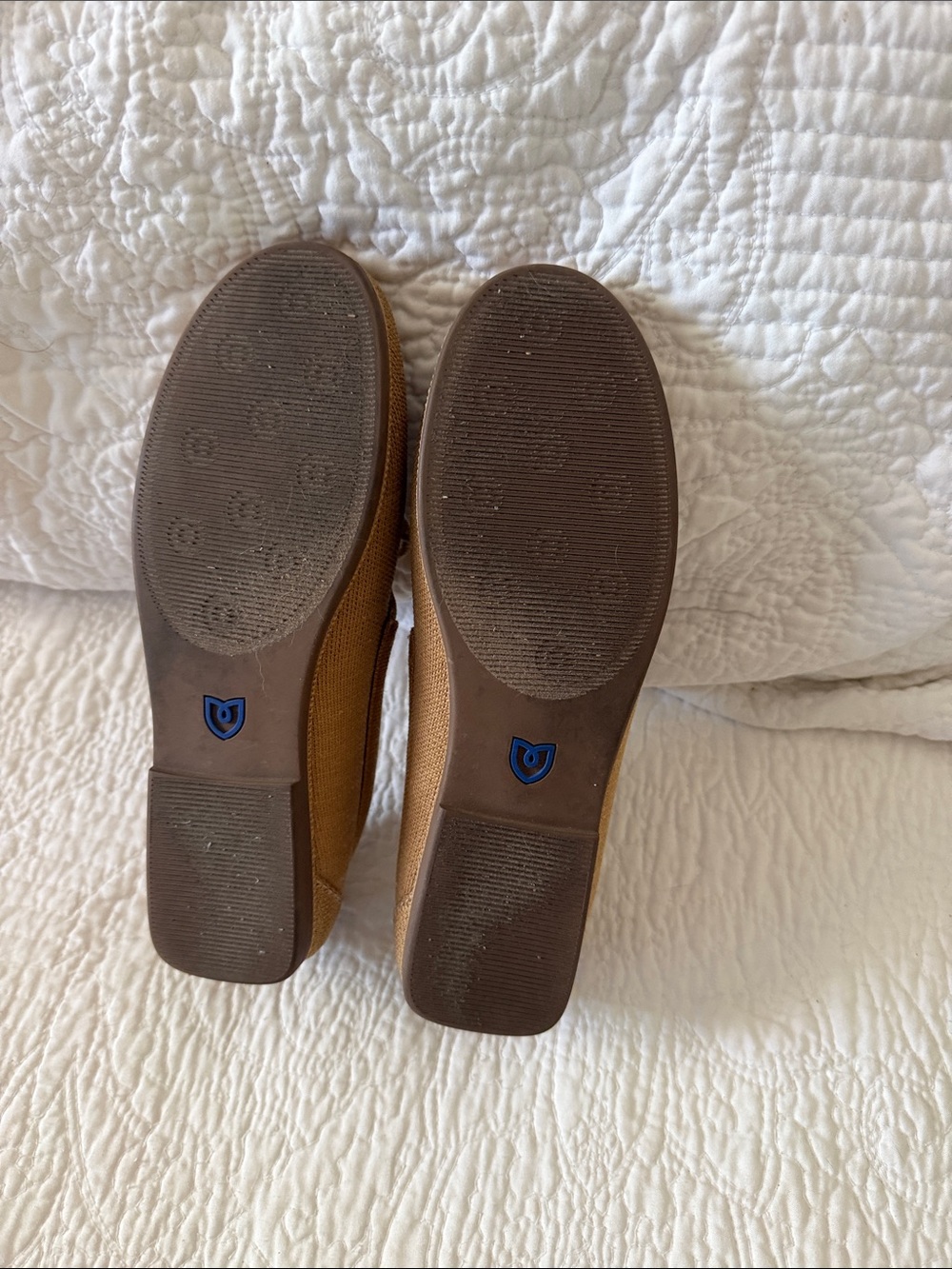 Rothy's Tan Canvas Driving Moccasins - Picture 2 of 8